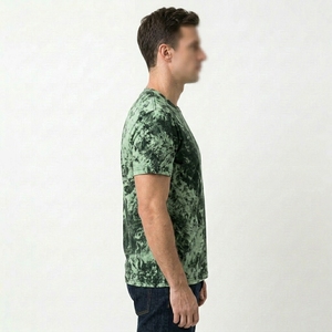 เสื้อยืดคอตตอนเนื้อหนักแบบซโนว์วอชสุดหรูสำหรับแบรนด์ฮิปฮอปแนวอูร์เบน - Product Image 3
