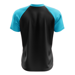 T-shirt décontracté pour homme à col en V, en tissu tricoté respirant, à manches courtes, motif uni, anti-plis, confort durable - Product Image 2