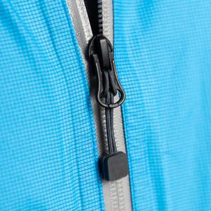 Chaqueta Impermeable Azul con Capucha para Hombre, Estilo Deportivo, Cierre de Cremallera, Material de Poliéster, para Primavera - Product Image 5