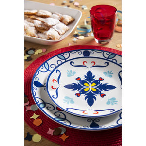 Set di 6 bicchieri da vino rosso Excelsa Happy Color 8x8x9,5 cm, colore rosso - Product Image 4