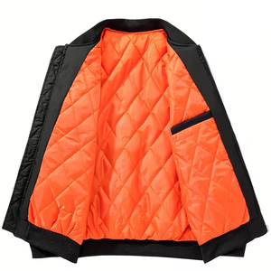 Chaqueta Bomber de Invierno para Hombre, de Alta Calidad, Personalizable en Color y Logotipo, con Logotipo Frontal, Resistente al Viento, Manga Larga, para Hombres Adultos - Product Image 3