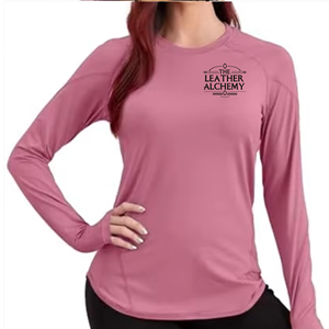 Camiseta de Manga Larga Elegante para Mujer, Prenda Casual Premium, Tejido Suave y Transpirable, Cuello Redondo - Product Image 1