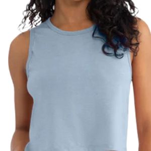 Proveedor de Ropa Deportiva al por Mayor: Camiseta Corta sin Mangas para Mujer, Elástica, Informal, para Entrenamiento de Verano - Product Image 3