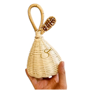 Sonajero de Ratán Hecho a Mano para Bebés, Artesanía de Alta Calidad de Vietnam, Venta al Por Mayor - Product Image 4