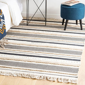 Handmade Bohemian <b>Outdoor</b> <b>Rug</b> Sustainable Cotton Indian Decorative <b>Rugs</b> With Unique Design & Color Options - Product Image 4