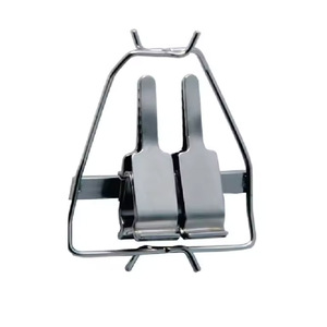 แคลมป์ไมโครเวสเซิลแบบเดี่ยวและแบบคู่ ยี่ห้อเอแคลนด์ ทำจากสแตนเลสคุณภาพสูง พร้อมโครง |   คลิปหนีบหลอดเลือดแบบใช้มือ ฆ่าเชื้อได้ - Product Image 6