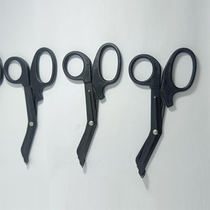Tijeras Tácticas Profesionales para Camping, Color Negro, Certificación CE, Tijeras de Rescate Universales Multifuncionales, Tijeras para Trauma Estériles - Product Image 3