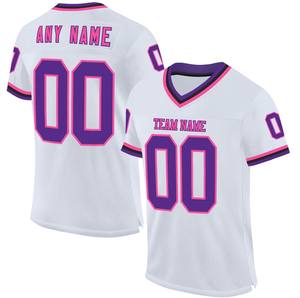Maillot de football personnalisable pour homme, style rétro, 100 % polyester, impression numérique par transfert thermique, séchage rapide, manches courtes - Product Image 4