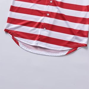 Camiseta de Béisbol Sublimada Transpirable y Moderna, Personalizada con Estampado Estético, con Botones, para Ropa Urbana - Product Image 6