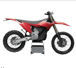 MEJOR OFERTA 2026 para Motocicleta Eléctrica Todoterreno con Guardabarros Delantero Blanco y Asiento Negro - Product Image 4
