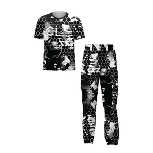 Tissu d'uniforme d'équipe de softball 100 % polyester de qualité supérieure, couleur et logos personnalisables, respirant, séchage rapide, unisexe, adulte, vente en gros - Product Image 1