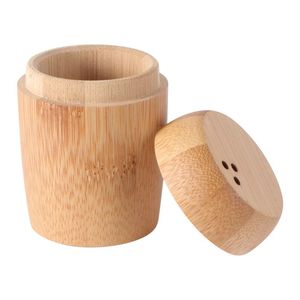 <b>Small</b> Wooden Toothpick Holder <b>Container</b> For Dining Table Restaurant Cafe Kitchen And Outdoor Picnic Use - Product Image 1