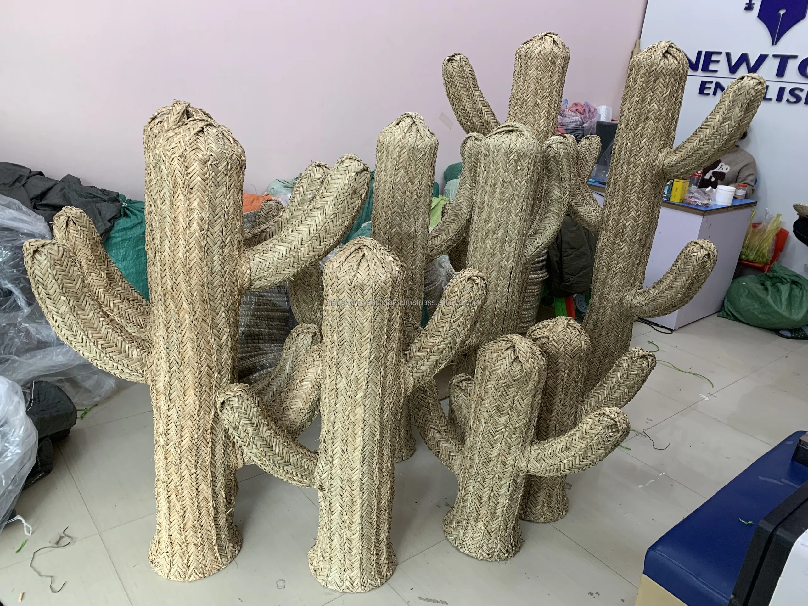 KAKTUS-Deko aus Rattan, Seegras und Weide, hergestellt in Vietnam|  Alibaba.com