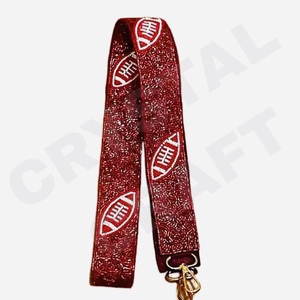 Sangles de sac à main brodées de perles Wildcats pour sacs fourre-tout et pochettes pour femmes et jeunes filles - Product Image 2