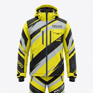 Trajes de Esquí Personalizados B2B, Overoles Térmicos Aislantes para Snowboard, Impermeables, Transpirables, para Deportes de Montaña en Invierno - Product Image 1