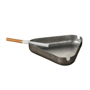 Cendrier de luxe en acier inoxydable, cendrier de poche en métal durable pour cigares, idéal pour l'extérieur, la maison, le bureau, le restaurant, personnalisable pour usage fumeur - Product Image 1