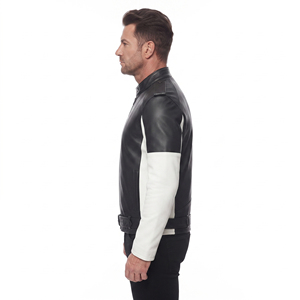 Men's Leather <b>Racing</b> <b>Jacket</b> Men Premium Leather Motorcycle <b>Jacket</b> Men Full Sleeve Fashion Leather <b>Jacket</b> - Product Image 3