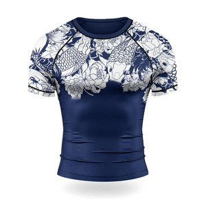 เสื้อยืดแขนยาวรัดรูปสำหรับออกกำลังกาย ผู้ชายไซส์ใหญ่ คอกลม ระบายอากาศได้ดี ยืดได้สี่ทิศทาง - Product Image 4