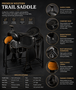 Selle d'équitation anglaise en cuir noir personnalisée de qualité supérieure pour le dressage, l'entraînement et la compétition équestre - Product Image 6