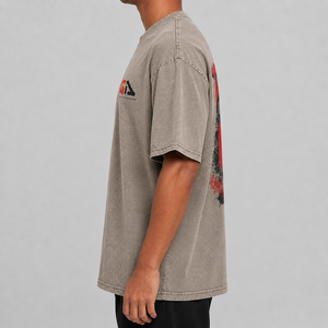 Camiseta de punto 100% algodón para hombre Gym Active Enterprises, estilo casual, cuello redondo, estampado frontal con logo, antiarrugas, de manga corta. - Product Image 5