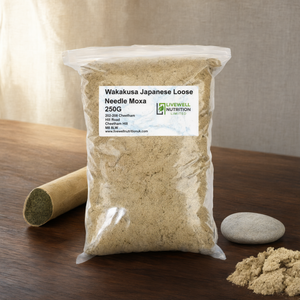 Wakakusa Polvo de Moxa de Artemisia Japonesa Premium de Agujas Sueltas 250g para Terapia de Moxibustión - Product Image 3