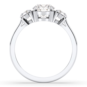 Bijoux REYES originaux OEM ODM, créations personnalisées, bagues de fiançailles en or massif 14 carats et moissanite pour femmes, fabricant de bijoux. - Product Image 3