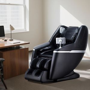 Silla de Masaje Shiatsu de Lujo 4D con Gravedad Cero, Calefacción, Presión de Aire y Función de Elevación para Todo el Cuerpo - Product Image 1