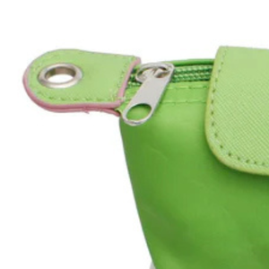 Mini Bolso de Mano AKA Rosa y Verde de Nailon con Correa Desmontable, Monedero, Tarjetero, Organizador de Viaje, Regalo - Product Image 4