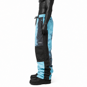 Pantalons de snowboard amples pour hommes et femmes, imperméables, coupe-vent, isolés, pantalons de ski surdimensionnés, coupe ample, vêtements de sport d'hiver pour l'extérieur - Product Image 2