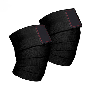 Custom Designed Breathable Neoprene Unisex <b>Knee</b> Wraps for Weight Lifting & Gym Fitness-<b>Compression</b> Workout Training - Product Image 6