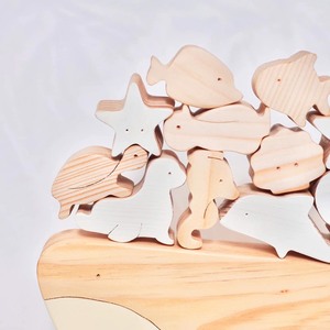 Juguetes de Animales de Granja Hechos a Mano de Madera Natural, Figuras de Animales de Madera para Niños Pequeños, Juego Educativo, Venta al por Mayor, Vietnam - Product Image 1