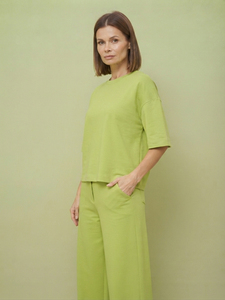 T-shirt ample à épaules tombantes pour femme – Qualité supérieure, respirant, style streetwear, idéal pour l'été - Product Image 5