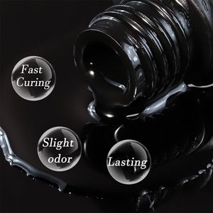 LIMEGIRL Set di Smalti per Unghie Fai-da-Te 7,5ml/4 Flaconi, Gel Primer ad Asciugatura Rapida con Top Coat e Base Coat per Uso Domestico e Professionale, Regalo per Ragazze - Product Image 5