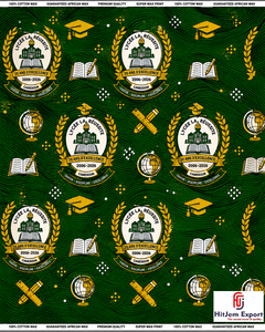 Luxury African Wax Print <b>Fabric</b> Manufacturer Custom School Anniversary Convention Celebration Textile Supplier OEM ODM - Product Image 6