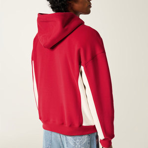 Ventes en gros de sweats à capuche pour hommes de haute qualité, 100% coton, 380g, molleton épais, impression puff, coupe classique, streetwear, logo personnalisé, couleur personnalisée - Product Image 3