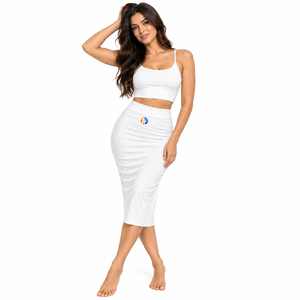 Profitez d'une nouvelle collection de jupes midi pour femme, conçues pour le confort et un fini soigné qui s'accorde bien avec les chemises. Service OEM. - Product Image 1
