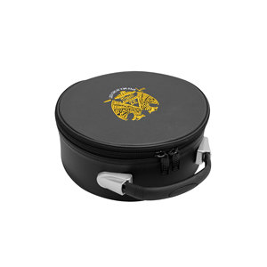 Masonic Scottish Rite 32 Degree Double Eagles Crown Cap Case Black (Wings <b>Down</b>) - Product Image 1