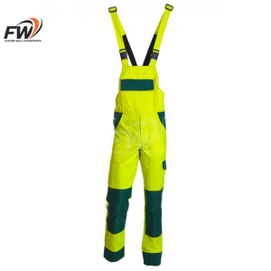 Trajes de Trabajo Resistentes al Desgaste para Minería, Chaqueta y Pantalones con Peto, Uniformes de Trabajo de Construcción con Múltiples Bolsillos, Ropa de Trabajo para Hombre - Product Image 1