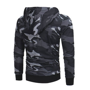 Sudadera con Capucha de Camuflaje Térmica Ligera al por Mayor para Hombre y Mujer, con Logotipo Frontal Personalizado, Talla Grande 6XL, Resistente al Viento y Transpirable - Product Image 4