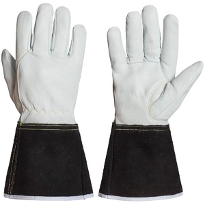 Guantes de soldadura de alta calidad, resistentes al calor, de cuero, con agarre flexible y costuras fuertes para un rendimiento duradero. - Product Image 3