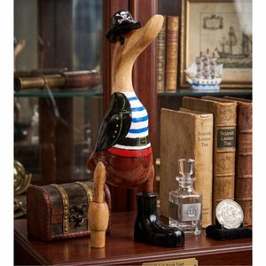 Pato Pirata Artesanal de Bambú - Product Image 4
