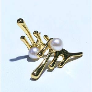 Pendientes de Perlas de Agua Dulce y Asta de Ciervo Milu de Estilo Natural, Cuentas de Zhuji Mantou, Joyería Fina de la Naturaleza - Product Image 5