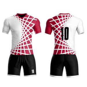 Nouvelle Arrivée 2025 – Ensembles d'uniformes de football personnalisés 100 % polyester, respirants et imprimés, vente en gros - Product Image 2