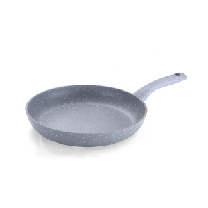 Durable <b>Non</b> <b>Stick</b> <b>Pots</b> And Pans Set With Multi Layer Marble Coating Oven Safe Construction Tempered Glass Lids - Product Image 2