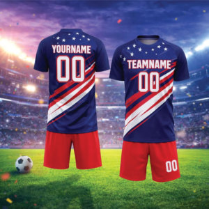 Custom Sublimated Soccer Uniform OEM Jersey Shorts Set Polyester Quick Dry Wholesale Team Sportswear Private Label Manufacturer - Product Image 2