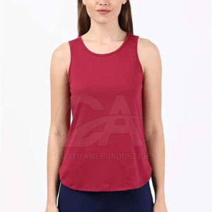 Débardeur dos nageur taille haute 2026 pour femme, coupe ajustée, grandes tailles, respirant, en Spandex/Polyester, idéal pour l'été - Product Image 4
