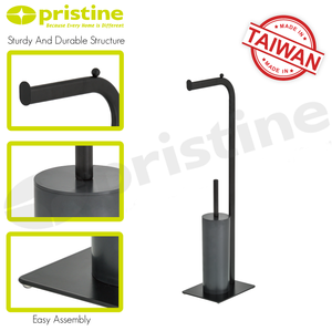 Porte-papier toilette moderne en acier inoxydable écologique pour le rangement de la salle de bain - Meubles de maison DIY OEM en provenance de Taïwan - Product Image 6