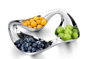 Bol en aluminium brillant poli, sans BPA, écologique, résistant à la chaleur, compatible lave-vaisselle, pour la maison, le bureau, décoratif, moderne, pour bonbons - Product Image 4