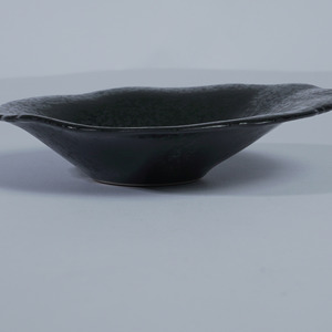 Plato de Porcelana con Borde Floral y Diseño de Vieiras Negras, para Servir la Cena, Ideal para Restaurantes, Cafeterías y Hogares - Product Image 6