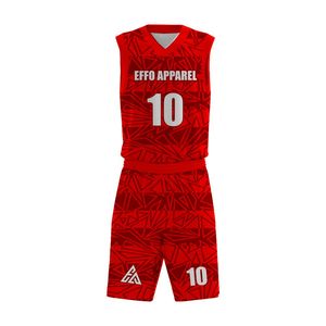 Ensemble de sport en maille pour hommes, vêtements de basketball personnalisés, marque privée, fabrication OEM, vente en gros directe d'usine - Product Image 4